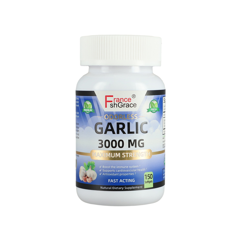 Органические 150 Softgels травяная формула для поддержания иммунитета сердца для взрослых чеснок Softgels