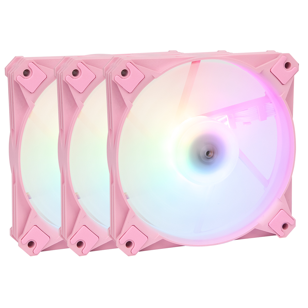 DarkFlash DX360 CPUウォータークーラー、黒、白、ピンク色の