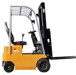 Chariot élévateur à fourche de 2 tonnes à faible consommation d'énergie avec mode veille automatique pour périodes de 10 minutes inactivités, batterie au plomb-acide, pneus pleins - Product Image 5