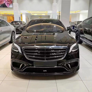 ชุดแต่งคาร์บอนไฟเบอร์ ZNDR สำหรับ Mercedes S-Class W222 รุ่น Brabs Style  ลิ้นกันชนหน้าแบบดิฟฟิวเซอร์ สปอยเลอร์ ติดตั้งเองได้ ปี 2013-2020 - Product Image 4