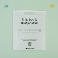 Sacs Ziplock Personnalisés en Plastique Givré Sans Plastique, Biodégradables, avec Fermeture Éclair pour Vêtements, Logo Personnalisé, MOQ 5000 pièces