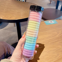 Attaches pour queue de cheval en nylon, élastiques à cheveux très extensibles, bandeaux pour femmes, filles et enfants, accessoires capillaires quotidiens