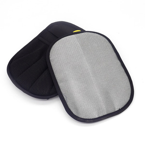 Gant électrostatique anti-poils pour animaux de compagnie, noir, en forme d'arc, en tissu, pour chiens et chats, éliminateur de peluches - Product Image 2