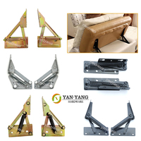 Accoudoir de canapé Yanyang, charnière à cliquet réglable à 90-180 degrés, tête de vis détachable, connecteur de repose-tête de meuble à six vitesses