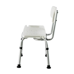 Tabouret <span class=keywords><strong>de</strong></span> <span class=keywords><strong>douche</strong></span> réglable avec dossier, siège <span class=keywords><strong>de</strong></span> bain ergonomique avec pieds antidérapants, chaise <span class=keywords><strong>de</strong></span> <span class=keywords><strong>douche</strong></span> légère pour personnes âgées, handicapées - Product Image 4