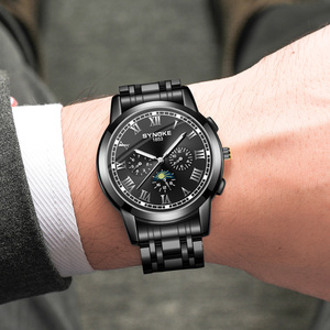 <span class=keywords><strong>Montre</strong></span> <span class=keywords><strong>à</strong></span> quartz <span class=keywords><strong>à</strong></span> trois aiguilles et six affichages, bracelet en acier, étanche, pour jeunes, loisirs, hommes et femmes, <span class=keywords><strong>montre</strong></span> de bureau - Product Image 4