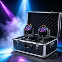 7x40W RGBW Led Bee Eye Moving Head DJ Light Pixel Beam+Zoom Wash Moving Head Stage Light DMX512 Controller for Nightclub Party