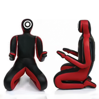 Techniques de soumission de grappling factice en cuir factice d'entraînement personnalisable mettant en vedette