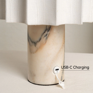 AB Modern Minimalist Marble Living Room Designer Creative Pleated Cloth <strong>Cover</strong> Bedroom <strong>Headboard</strong> bar Touch Decoration Table - Product Image 4