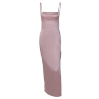 LYN9043 Haute Qualité Sexy Sunback Dress Shiny Pretty Celebrity Party Wear Bow Suspender Skirt Robe de soirée en gros