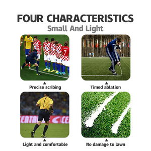 Arbitro di calcio spruzza partite di calcio arbitro sparendo schiuma marcatura spray per segnare calci di punizione - Product Image 5