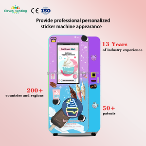Soft Serve <strong>Ice</strong> <strong>Cream</strong> Vending <strong>Machine</strong> Automatic <strong>Ice</strong> <strong>Cream</strong> Vending Robot Cone <strong>Ice</strong> <strong>Cream</strong> Vending <strong>Machine</strong> <strong>for</strong> Franchise Use - Product Image 2