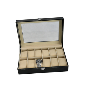 Hộp Đồng Hồ Cortex Màu Đen Đơn Giản Bán Sỉ Bằng Da Hộp Đồng Hồ Xách Tay Đẹp - Product Image 5