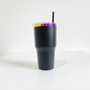 Cadeaux pour la fête des mères Logo personnalisé Gravure arc-en-ciel 30oz Gobelet multicolore arc-en-ciel 30oz Gobelet isolé sous vide - Product Image 4