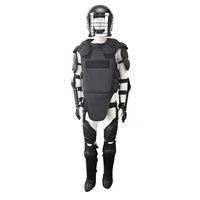 Venta al por mayor de material Oxford de poliéster PE armadura dura de cuerpo completo al aire libre equipo de defensa personal para fines de seguridad