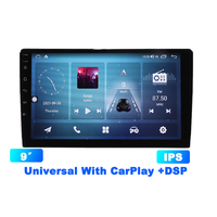 WEIJUNPRO kualitas baik Universal 9 inci layar sentuh GPS navigasi mobil untuk pemutar DVD FYT 9863 IPS Multimedia Player Dashboard