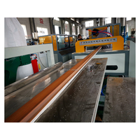 Máquina de perfiles de ventanas y puertas de pvc, máquina de puertas y ventanas de pvc