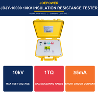 Testeur numérique de résistance d'isolation, mégohmmètre 5kV 2.5kV, protection IP55, haute précision, compteur portable pour moteur