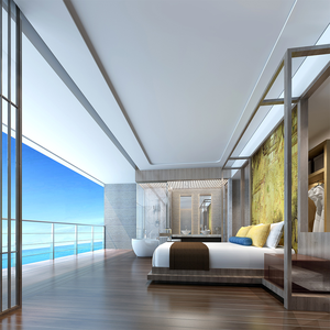 Meubles d'hôtel 5 étoiles au design moderne personnalisé pour salon, chambres et motels - Packs et ensembles de meubles de chambre d'hôtel boutique - Product Image 5