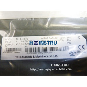 Nuevo Inversor de Frecuencia TECO E510-410-H3, 0-480V, Potencia Nominal del Motor 7.5kW, 23A H - Product Image 6