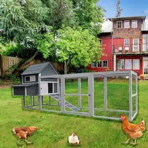 Vente en gros de cages à poulets en bois boîte à œufs pour 5-10 cages à poulets en bois d'élevage