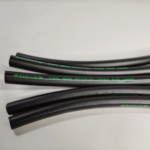 Haute Performance coupe personnalisée tressé SAE J30 R6 R7 tuyau de <span class=keywords><strong>carburant</strong></span> NBR matériel 6mm 8mm 10mm tuyaux en caoutchouc noir pour voitures - Product Image 5