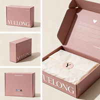 Boîtes d'expédition en carton ondulé personnalisées avec logo imprimé, boîtes à colis pour emballages cadeaux