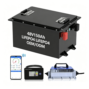 48V 51.2V 150Ah 7680Wh Grade a Lithium Ion Battery Packs With BT Smart BMS for Mobility/Golf Carts & <b>Light</b> Vehicles LFP48150 Fac - Product Image 4
