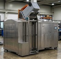 Système de digestion des déchets alimentaires électrique automatique industriel, composteur intelligent écologique en acier inoxydable haute capacité