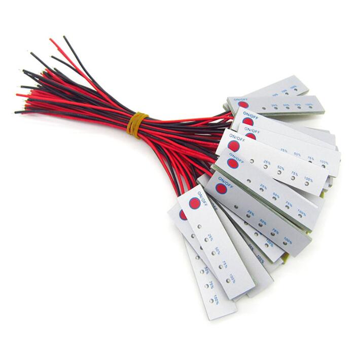 Индикатор емкости литиевого аккумулятора 3S, 12,6 в, тестер платы питания аккумулятора, литий-полимерный литий-ионный комплект светодиодов с 3 элементами