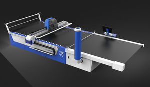 Machine de découpe continue informatisée JD-Z90-Pro pour vêtements, tissus et matériaux flexibles, découpe sans arrêt par couteau - Product Image 3