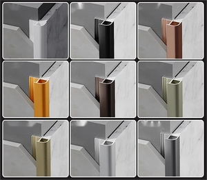 Perfil de aluminio semicircular <span class=keywords><strong>para</strong></span> bordes, moldura de esquina redondeada <span class=keywords><strong>para</strong></span> paneles de azulejos, accesorio <span class=keywords><strong>para</strong></span> <span class=keywords><strong>esquinas</strong></span> exteriores de <span class=keywords><strong>paredes</strong></span> arqueadas - Product Image 4