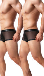 <span class=keywords><strong>Boxer</strong></span> da <span class=keywords><strong>Uomo</strong></span> in Rete Trasparente, Intimo Maschile Sexy e Trasparente - Product Image 5
