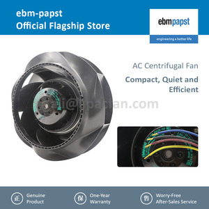 Ventilador Centrífugo Curvo hacia Atrás de CA de 190 mm, 230 V, ebm-papst R2E190-RA26-05, Ventilador de Ventilación HVAC - Product Image 2