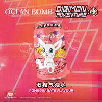 Oceaanbom/Digimon 330Ml Frisdranken Koolzuurhoudende Dranken Met Fruitsmaak Exotische Dranken