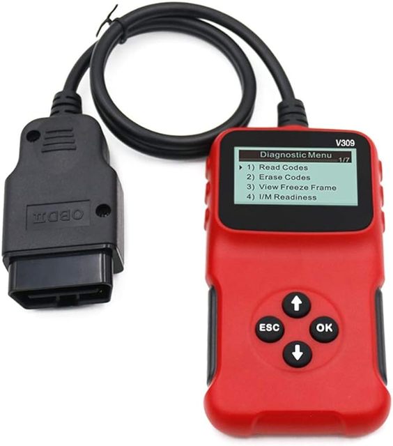 V309 Professional OBD2 Scanner Advanced Code Reader Engine Analyzer for Cars Live Data Check Diagnosis Check Engine Light