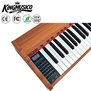 Órgano Eléctrico Portátil <span class=keywords><strong>de</strong></span> 88 Teclas con Peso, Piano Digital con Fuente <span class=keywords><strong>de</strong></span> Sonido Francesa para MIDI |   <span class=keywords><strong>Teclado</strong></span> Multifunción <span class=keywords><strong>de</strong></span> Fábrica OEM - Product Image 5