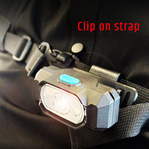 Lampe frontale LED portable OEM 120LM étanche IP65 à piles AA, double lumière (blanc froid et rouge) pour le camping et la course à pied - Product Image 6