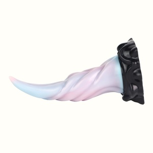 DL-B2027XL Fantasy Silicone <b>Dildo</b> Unique Realistic Penis Soft Anal Vaginal <b>Dildo</b> - Product Image 3
