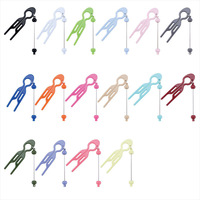 Épingle à cheveux DIY faite à la main, perles colorées macaron, épingle chinoise longue à fourche, accessoire pour femmes et filles