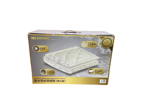 Custom <strong>Large</strong> Size Corrugated Rigid Boxes with Folding Packaging Handles 3mm Matt Lamination Thick Corrugated Board <strong>Pillows</strong> - Product Image 6
