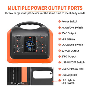 สถานีไฟฟ้าพกพา Souop 600W รุ่นมินิอเนกประสงค์ สำหรับขายส่ง - Product Image 2