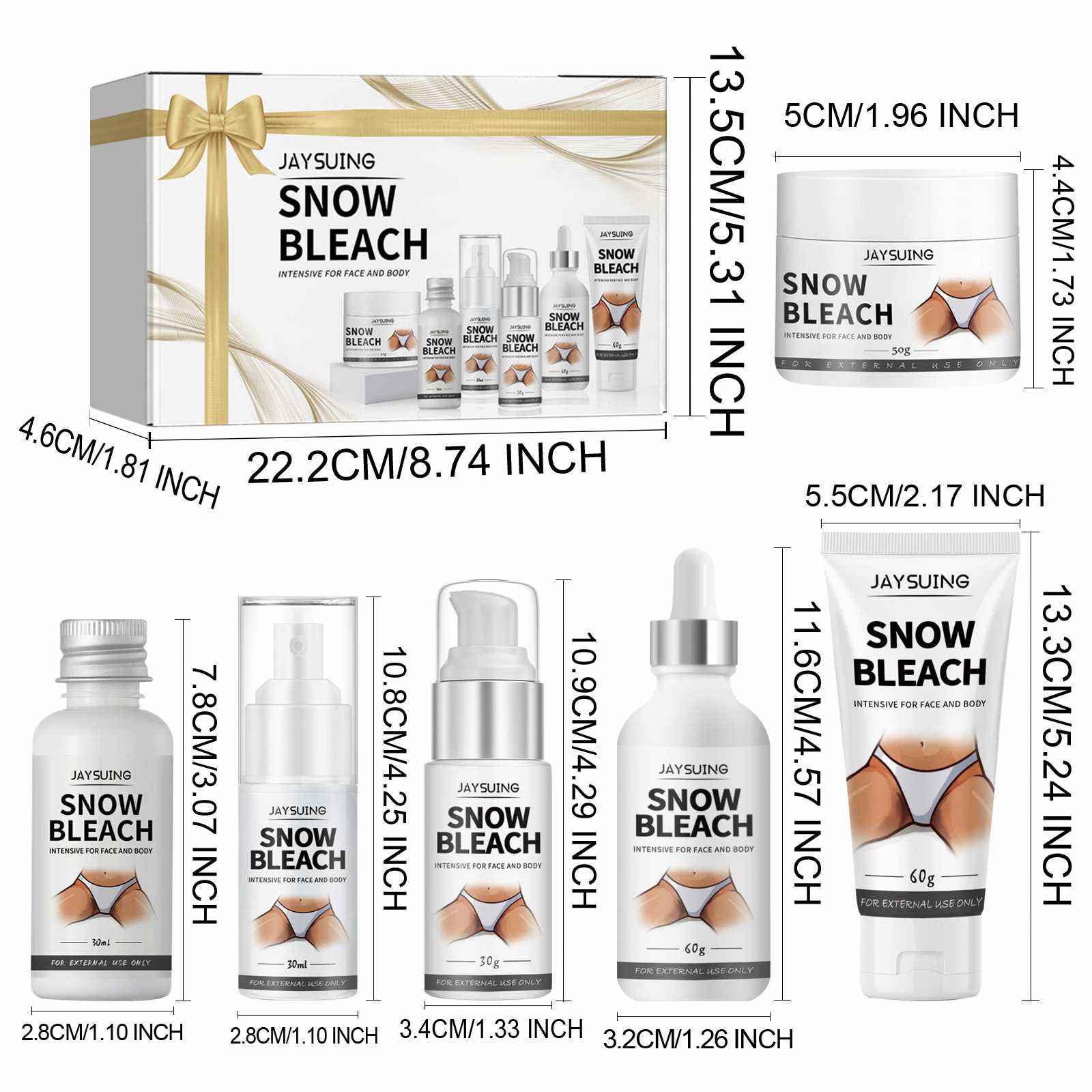 SNOW BLEACH INTENSIVE FOR FACE & BODY SET
