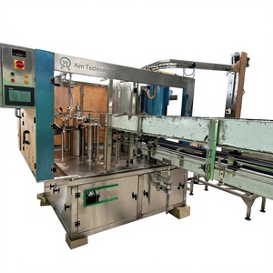 Máquina Automática de Llenado de Líquidos Aim Technologies, 8 Boquillas, 1000 ml, Control PLC, para Botellas de Cosméticos y Envases de Plástico - Product Image 1