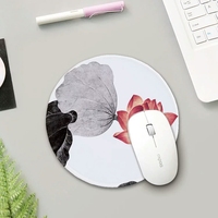 Tigerwings prix d'usine vente en gros petit tapis de souris rond personnalisé impression par transfert de chaleur impression numérique PVC/EVA/tapis en caoutchouc