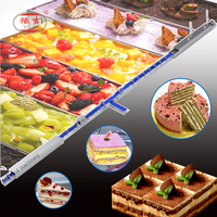 Ligne de production industrielle de tiramisu en acier inoxydable Distributeur de pâte à biscuits pour gâteaux Machine et déposant