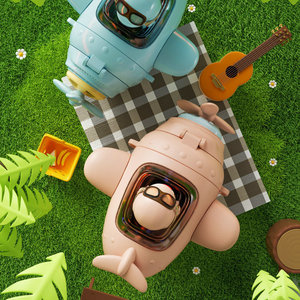 Seaygift enfants été dessin animé bébé bus sippy gobelets en plastique 2024 nouvel <span class=keywords><strong>avion</strong></span> étudiant portable <span class=keywords><strong>voyage</strong></span> tritan bouteille d'eau - Product Image 6