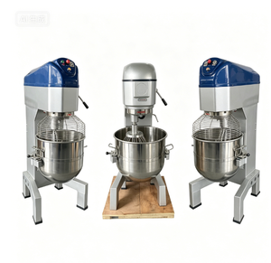 Mélangeur commercial en acier inoxydable, batteur planétaire multi-vitesses pour pâtisserie, fouet à œufs pour gâteaux, pain et pâtisseries - Product Image 2