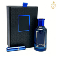 Parfum boisé de luxe pour homme 100ml EDP, 3 couleurs or argent bleu, parfum neutre longue durée