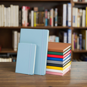 A5 Đại Học Cai Trị lót Tạp Chí máy tính xách tay 200 trang 80gsm bìa cứng với da PU may ràng buộc máy tính xách tay tốt nhất - Product Image 1